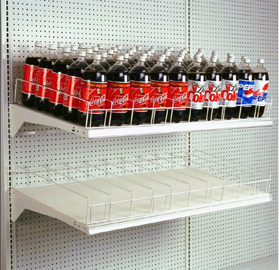 2 liter best sale bottle holder rack